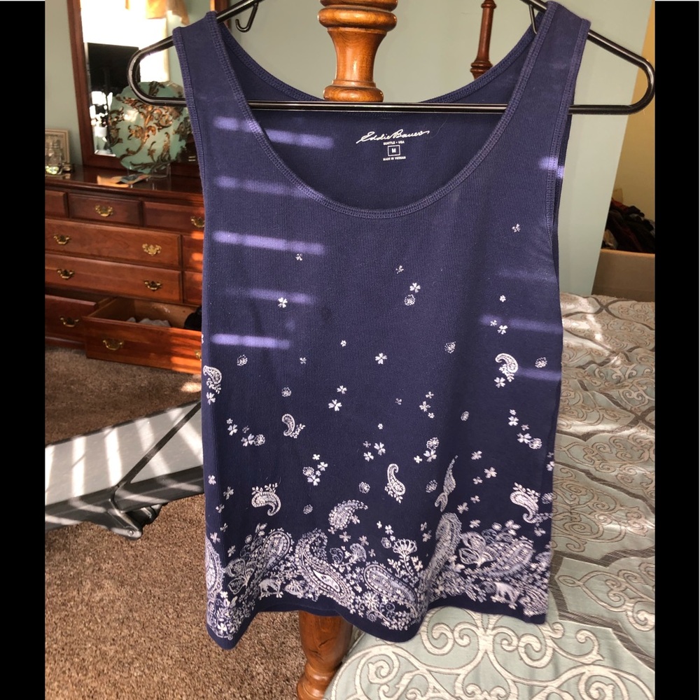 Blue Tank Top